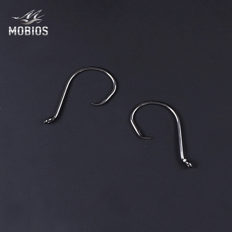 MOBIOS 4# Stock Fishing Hook High Quality Down Eyes Circle Single Fishing Hook 7228BP