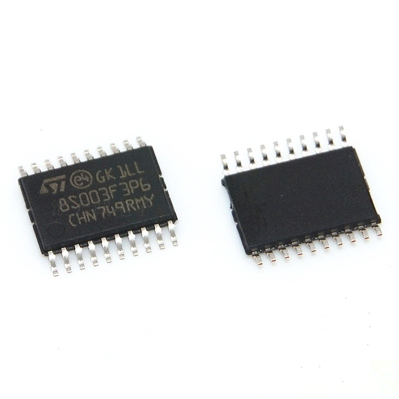 Оригинальные электронные компоненты 8KB FLASH STM8S003F3P6 микроконтроллер IC