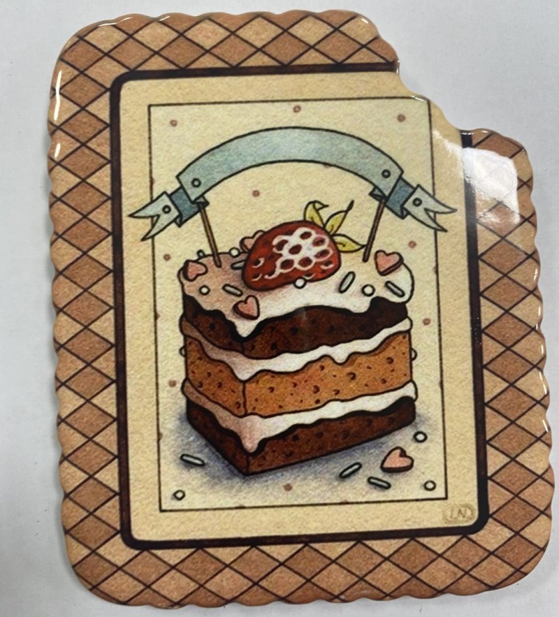 different shape ceramic fridge magnet sublimation tiles