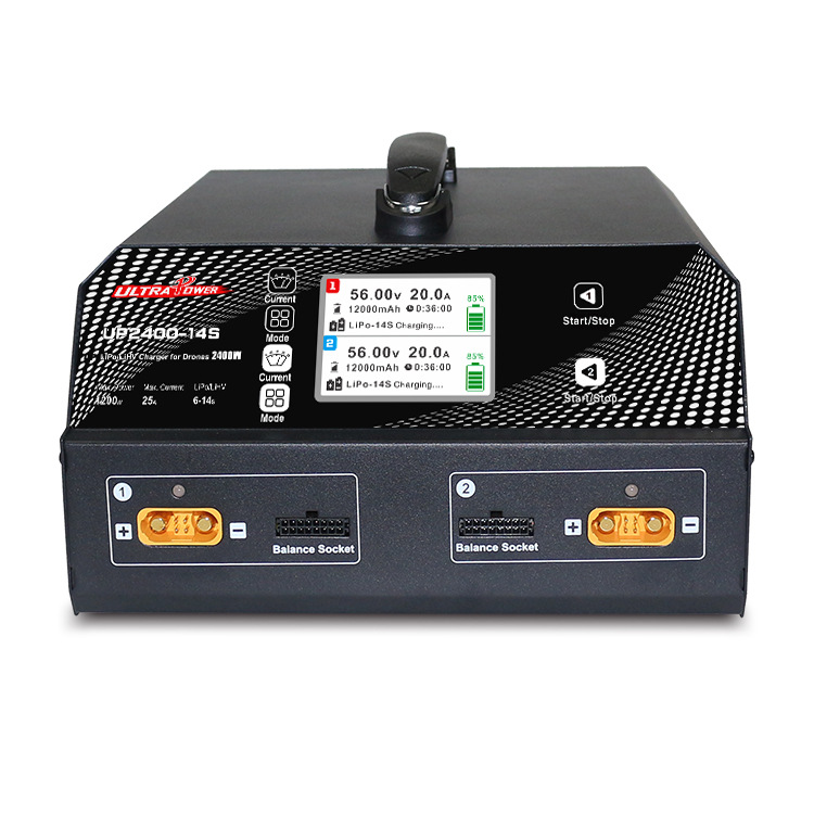 Ультра мощное 2400 Вт 2800 Вт 25A зарядное устройство UP2400 6-14S LiPo LiHV балансирующее зарядное устройство UAV зарядное устройство
