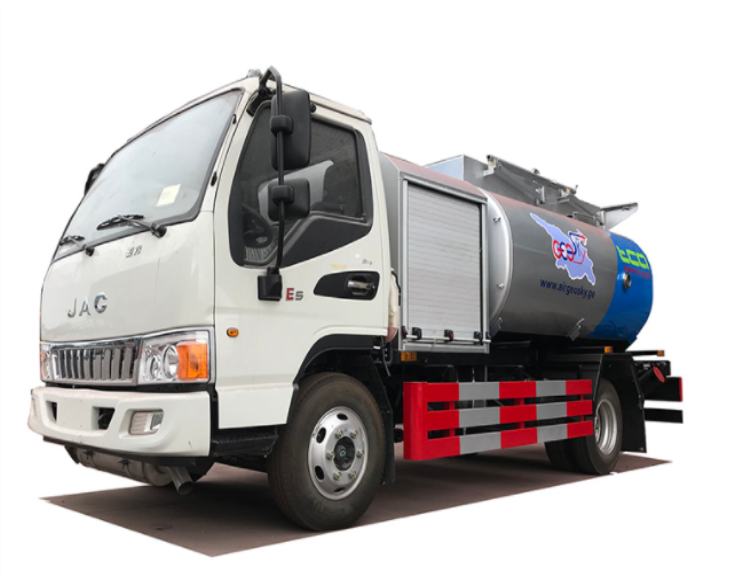 JAC 6 Wheeler заправщик грузовик 5000 литров авиационный топливный грузовик для продажи