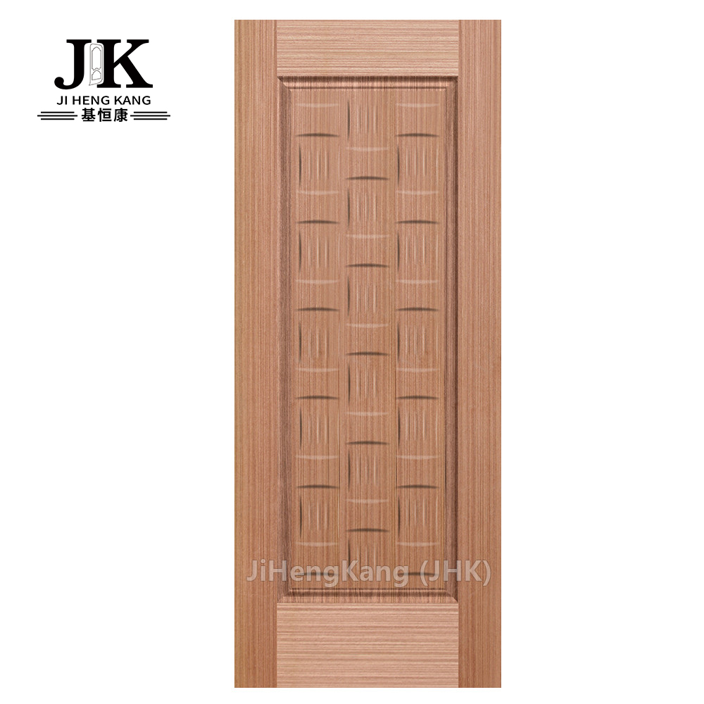 JHK-019 последняя древесины шпона формованные двери кожи