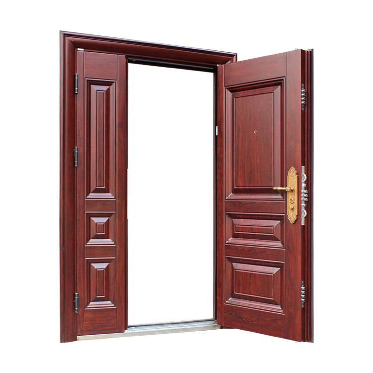 Superior Chinese Supplier Wooden Door Skin Wooden Double Door Designs Aluminum Door Frame