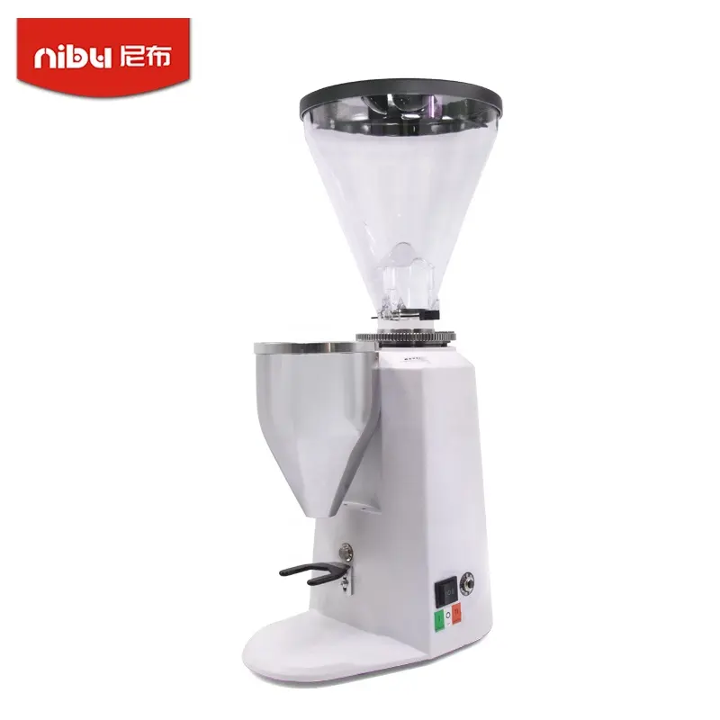 NIBU Professional Adjustable Espresso Grinder Machine For Coffee Electric Coffee Grinder Beans Burr Machine Mill Coffee Grinder
