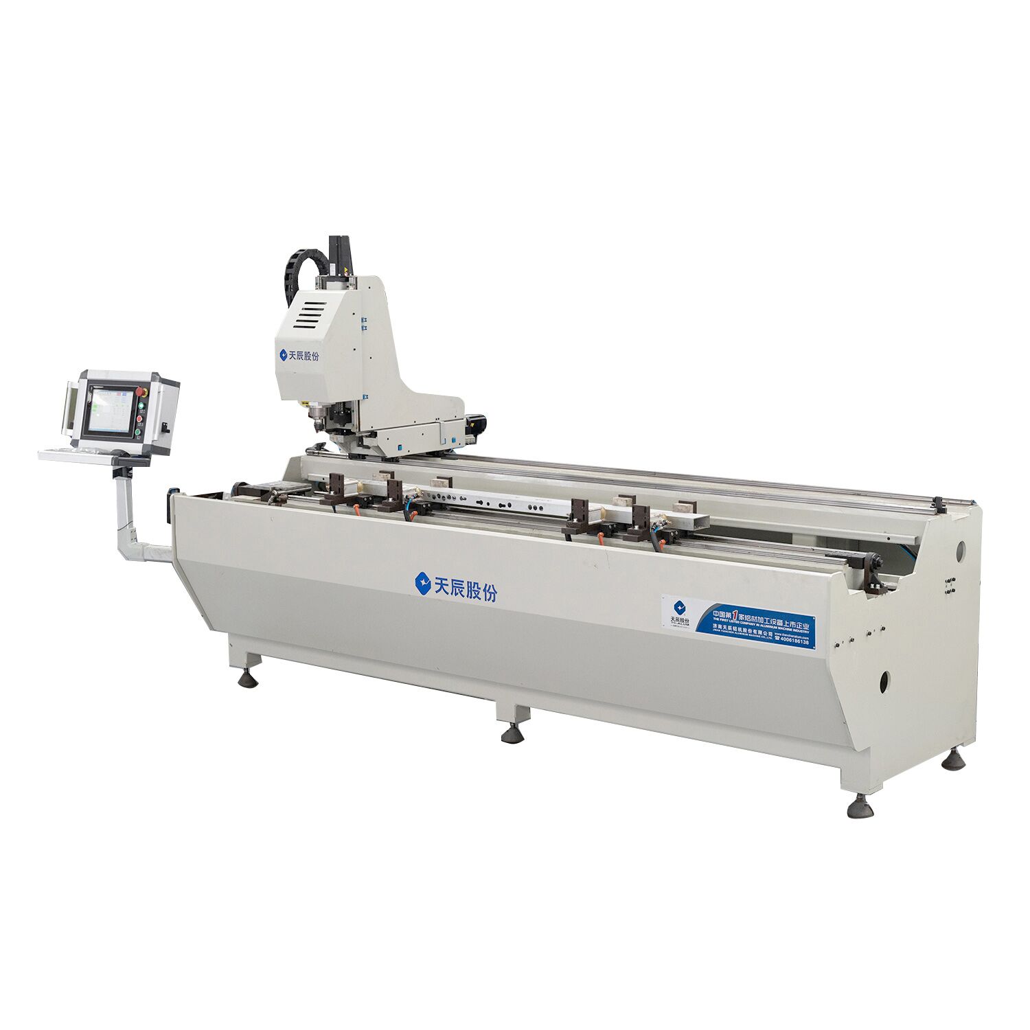 Копировальный фрезерный станок Miny CNC для фрезерования окон и дверей с алюминиевым профилем