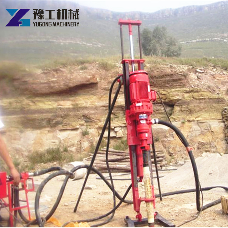 Integrated rock stone drill machine anchor rotary blasting drilling rig machine for sale