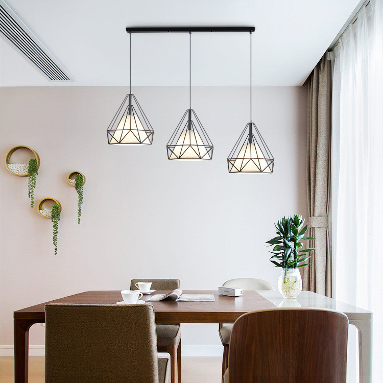Office chandeliers glass light fitting pendant circle