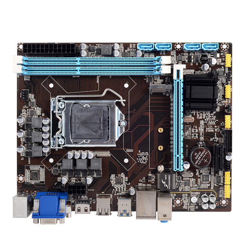 Недорогая компьютерная материнская плата h110 чипсет lga1151 pc oem h110 материнская плата