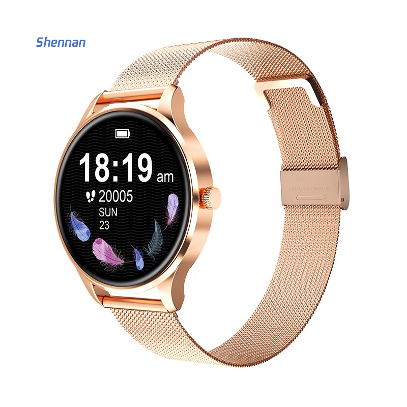 2021 Shennan IP11 Femininity Smart BT Bracelet Lady Watch 9.8MM Thin Fitness Tracker IP67 Waterproof Bracelet Women Smartwatch