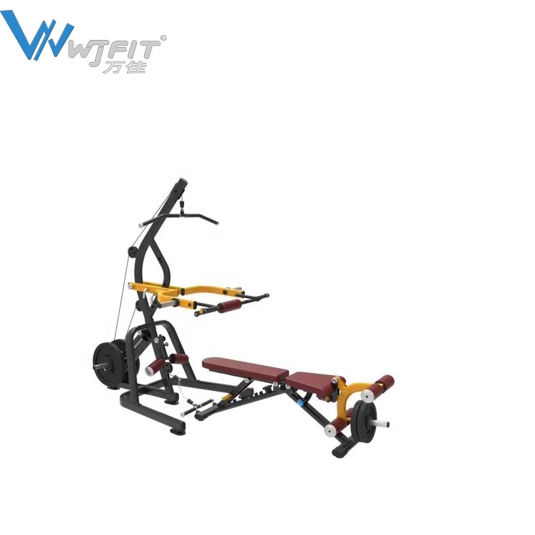 Новый дизайн lat pulldown & Регулируемая Скамья коммерческое Тренажерное Оборудование lat pulldown машина