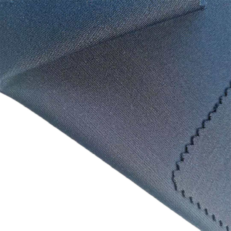 Cheap wholesale single jersey fabric TR roma knitted material for garment uniform