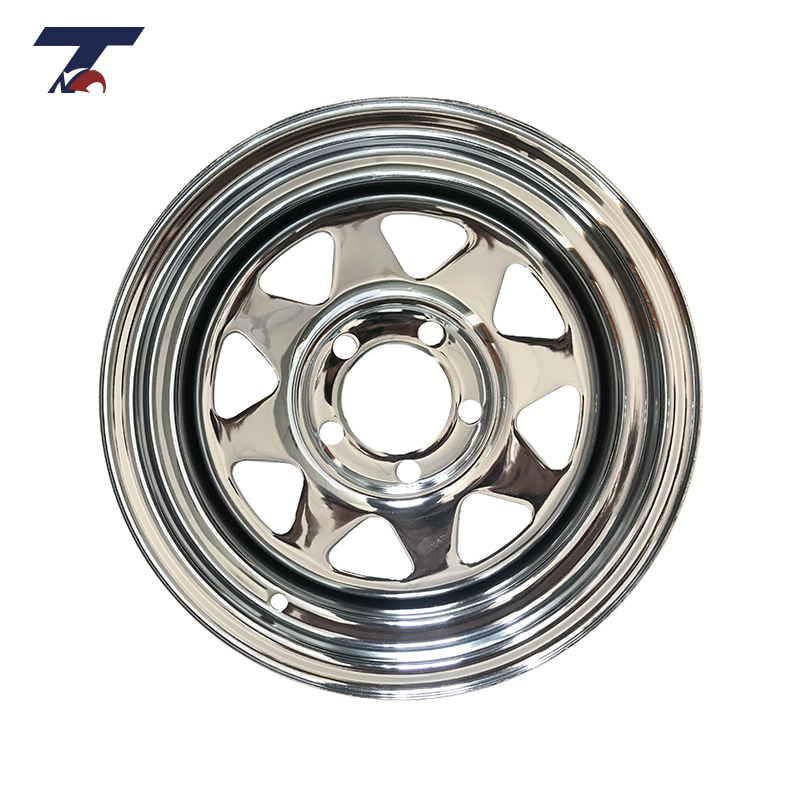 Sunrayasia EXTREME HOLDEN 14x6 "5/108 15P черные стальные колеса лодки Караван Трейлер колесные диски