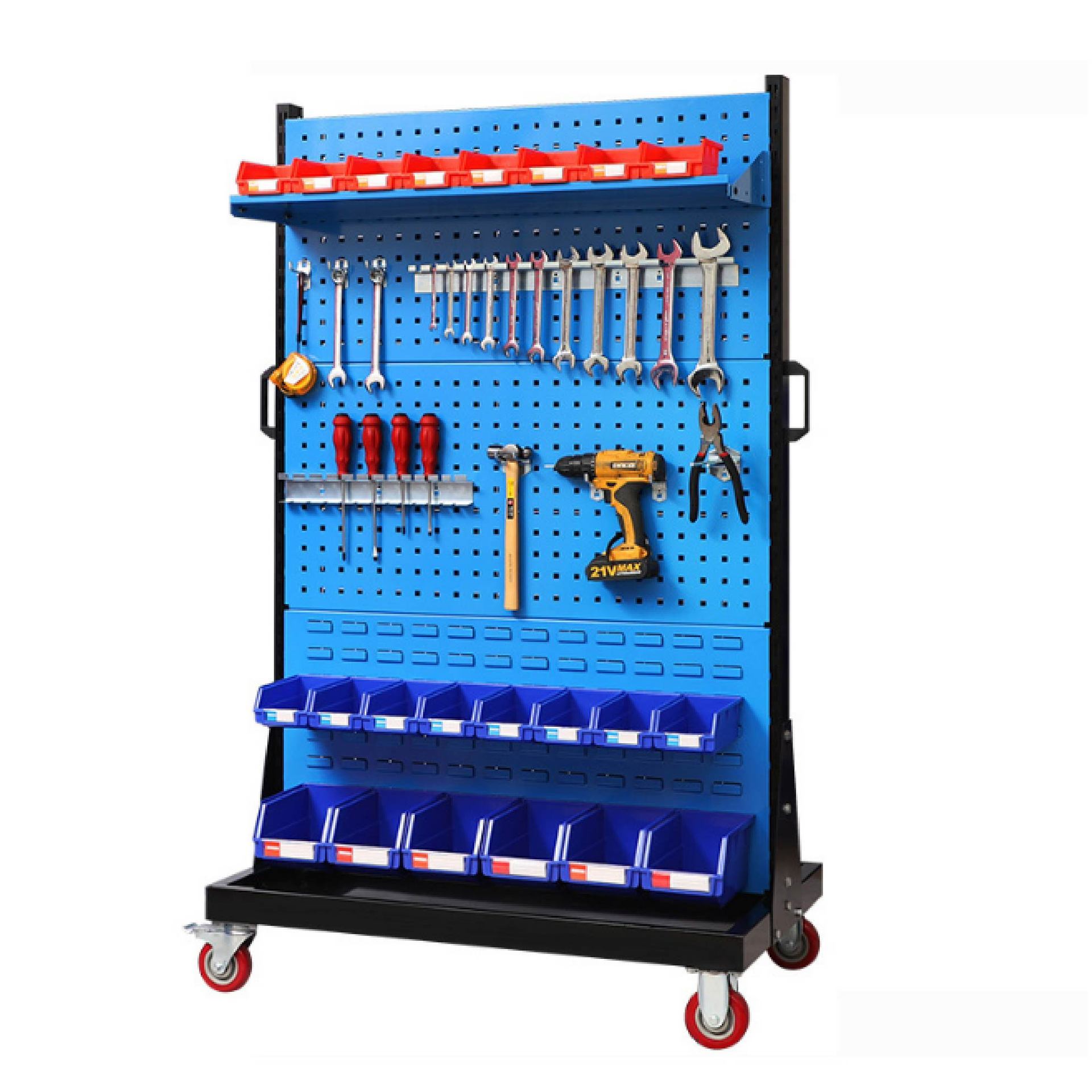 Factory Customize Supermarket Display Hanging Pegboard Hook Pegboard Parts Hardware Tools Display Rack Display Stand Light Duty