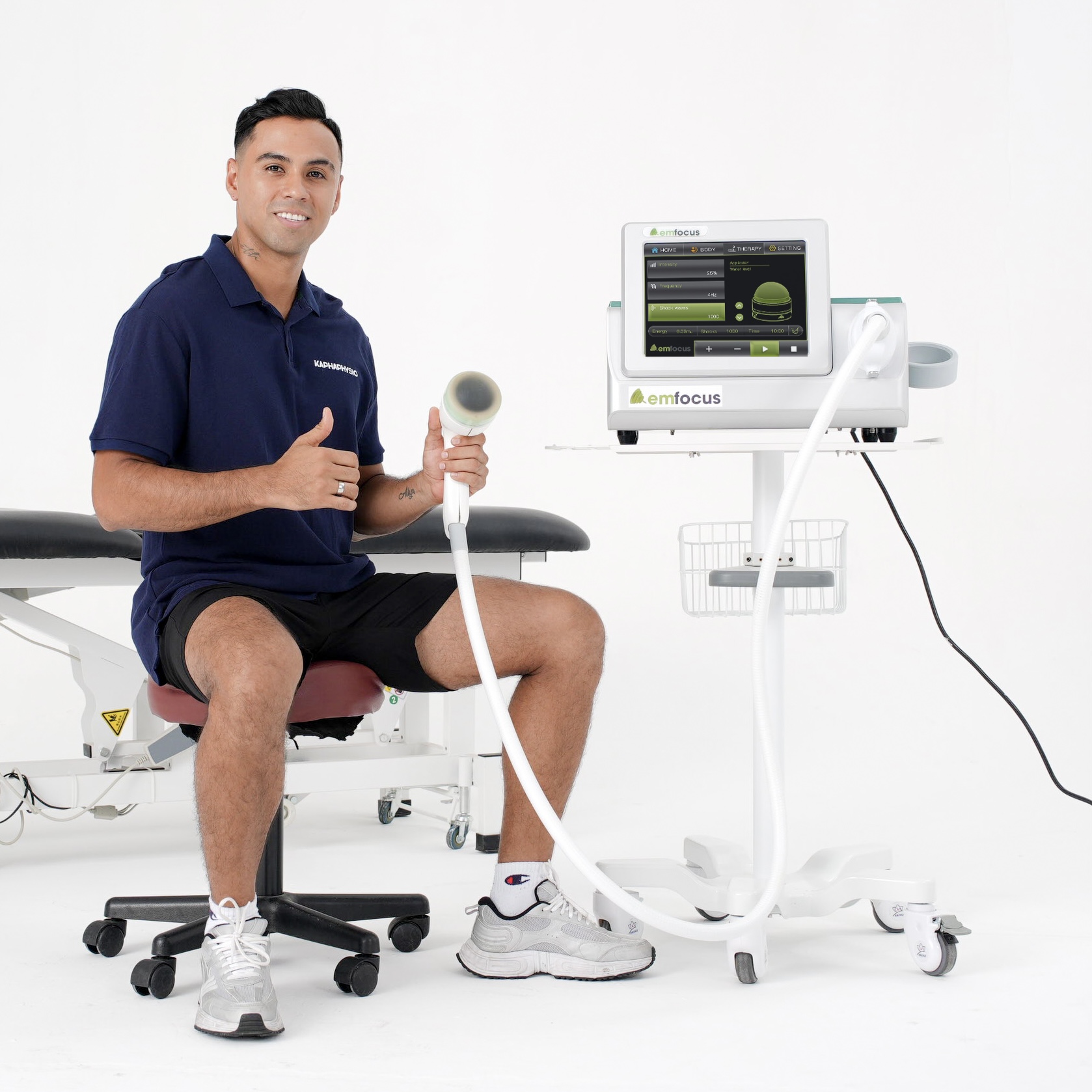 Storz Medical Piezo ESWT Focused Shock Wave Therapy Erectile Dysfunction Treatment Device EMFOCUS Focus Shockwave Machine