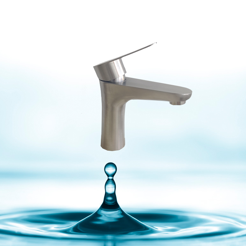 new design deck mounted mixer high quality hot sale Sus 304 taps single hole kitchen faucet