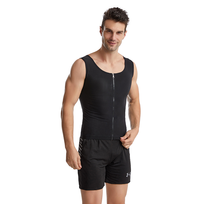 Hot Sale Sports Body Slimming Belly Corset European And American Sauna Waist Sweat Suit Men's Fitness Corset