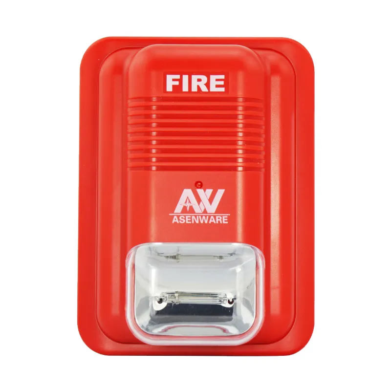 Factory Conventional Fire alarm strobe sounder horn for retail