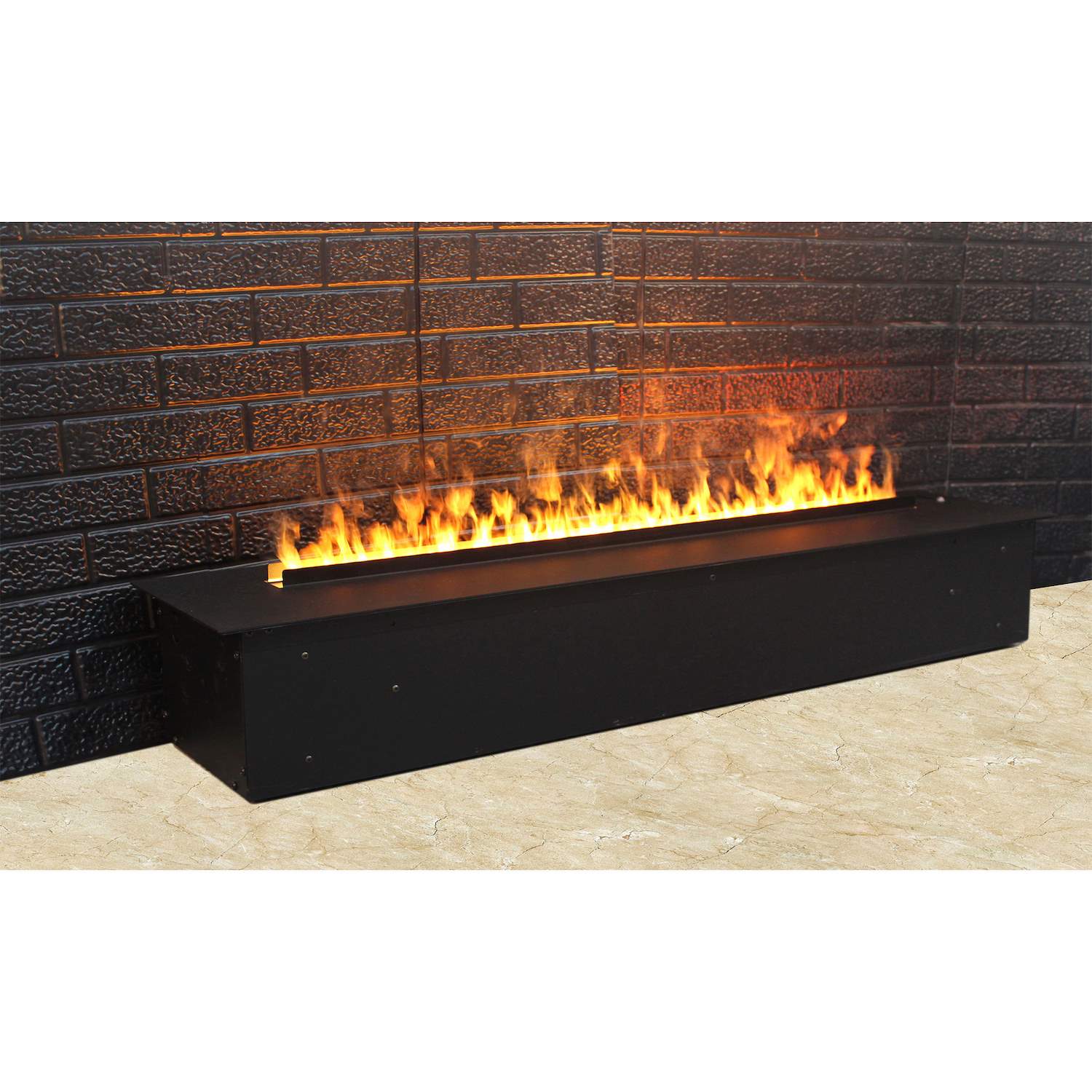 Cassette 1000 Flat Panel Version Water Water Mist Fire Steam Fireplace Smoke Flame Effect Feuereffekt Wasserdampf