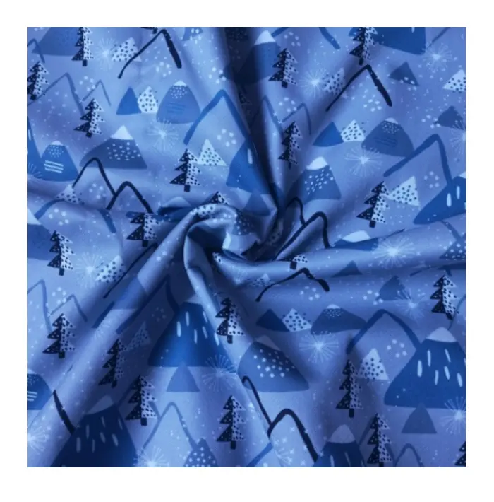 Cartoon print waterproof polyester skiing jacket softshell fabric