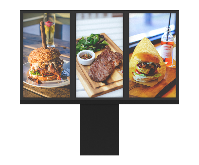 Selling 55 Inch Outdoor Lcd Digital Drive-thru Menu Boards Outdoor Advertising Lcd Display