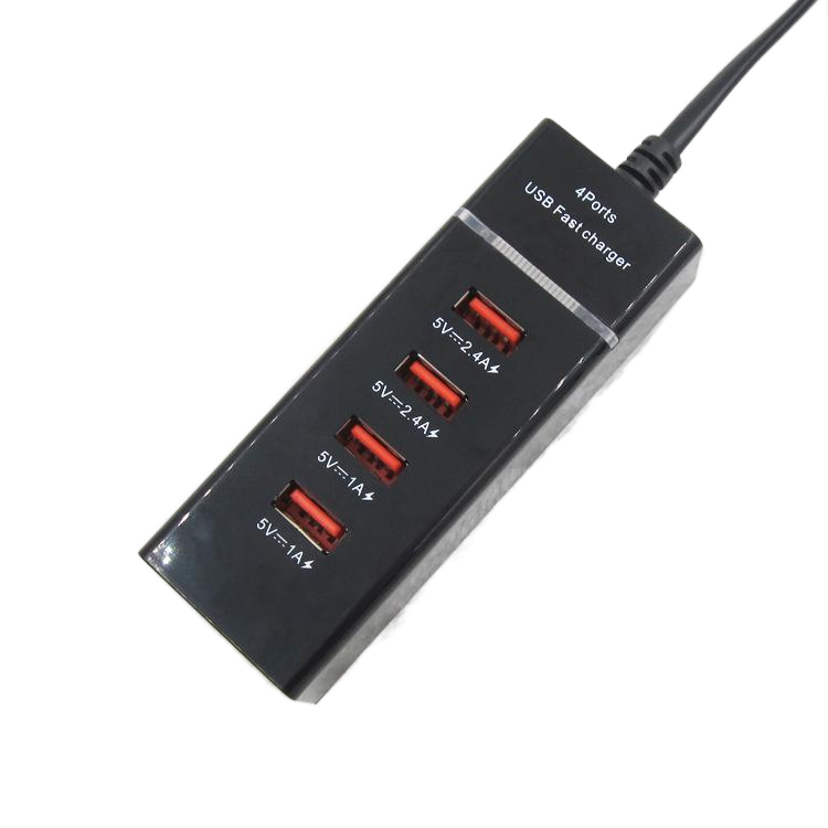 4USB порты быстрое зарядное устройство для зарядки разъем Мульти USB Гнездо USB зарядное устройство мощность газа