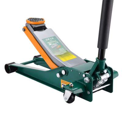 CE Standard 3 Ton Hydraulic Low Profile Car Body Floor Jack with Dual Pump