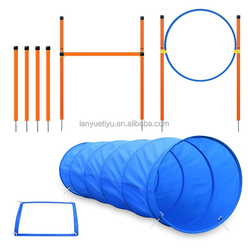 Dog Agility Training Set Fun Dog Pet toy outdoor training equipment