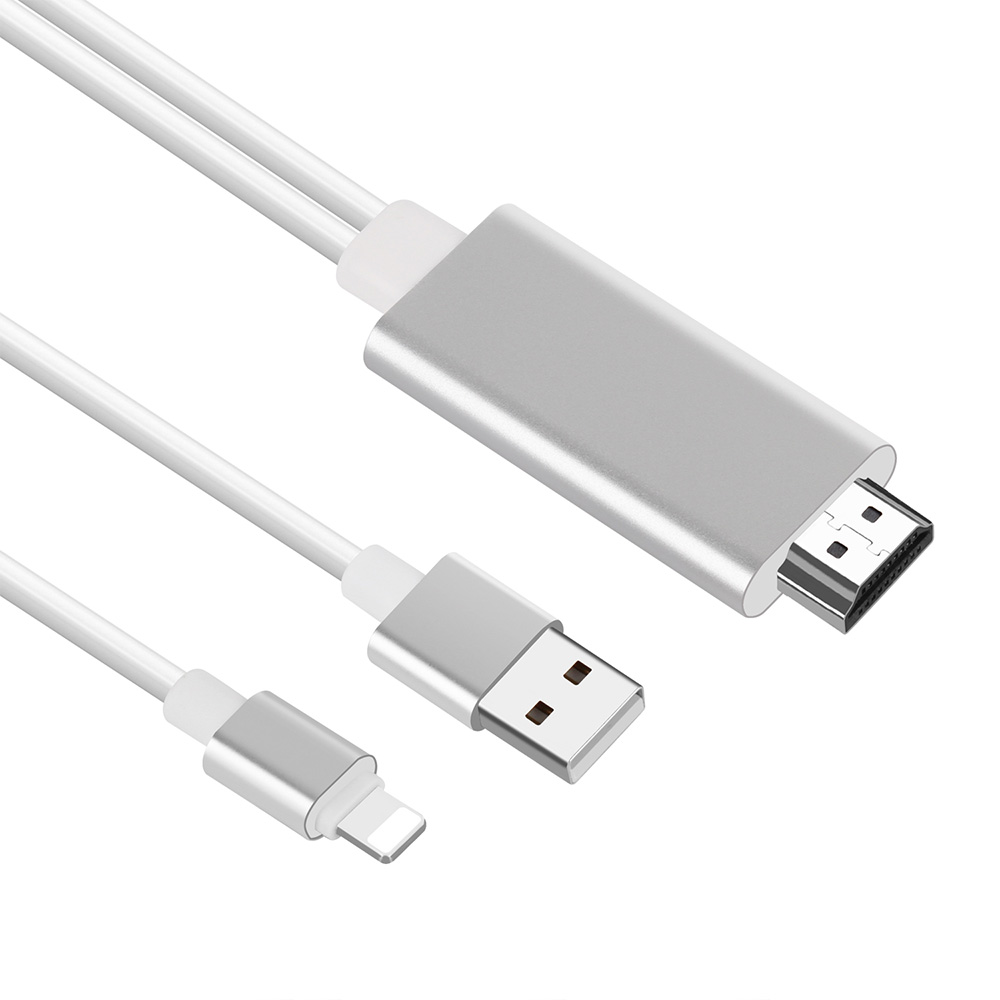 Кабель-адаптер HDTV Ture 1080P, совместимый с адаптером iPhone для HDTV