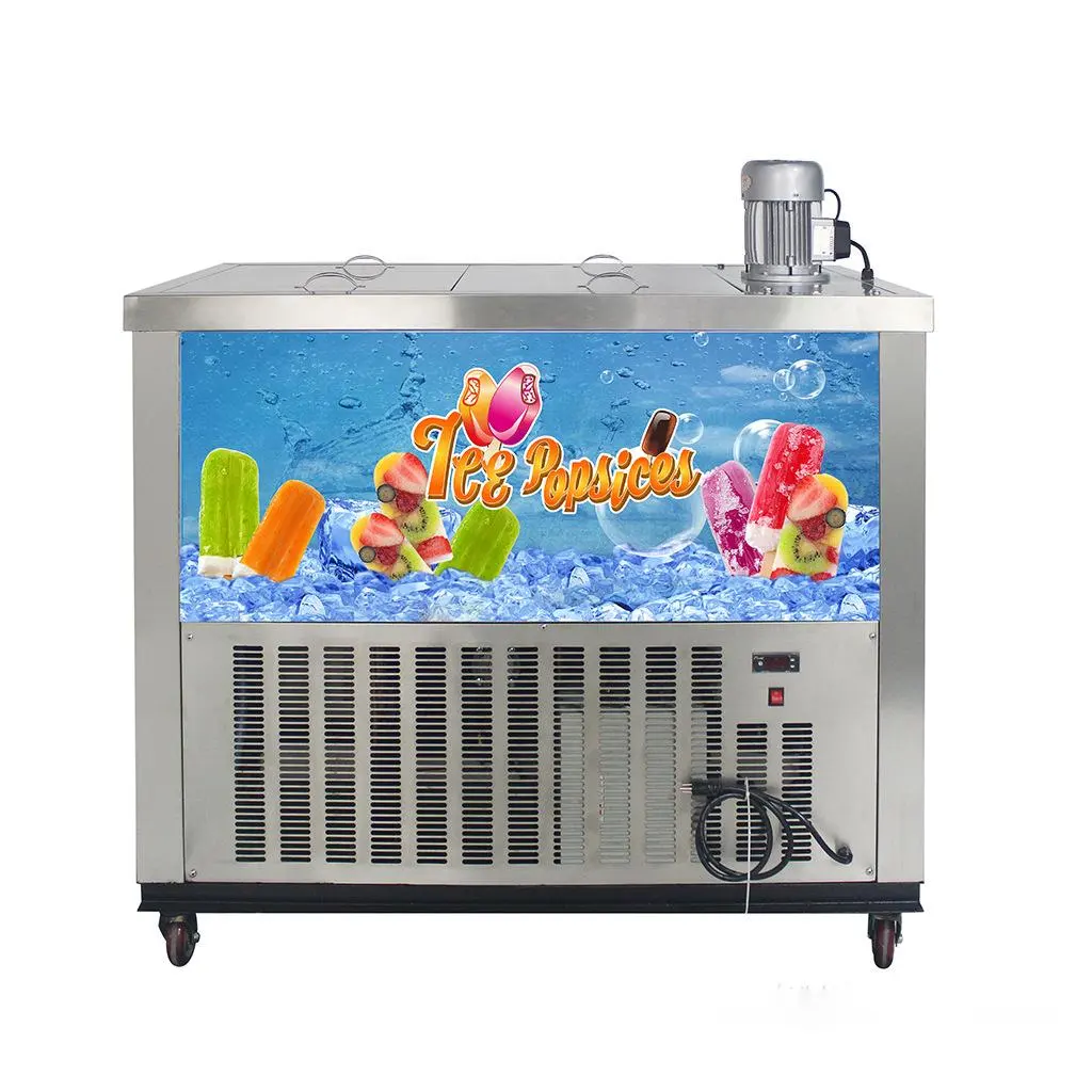1 2 4 6 Molds China Famous Factory Manufacturer Ice Lolly Pop Making Machine/ice Popsicle Machine