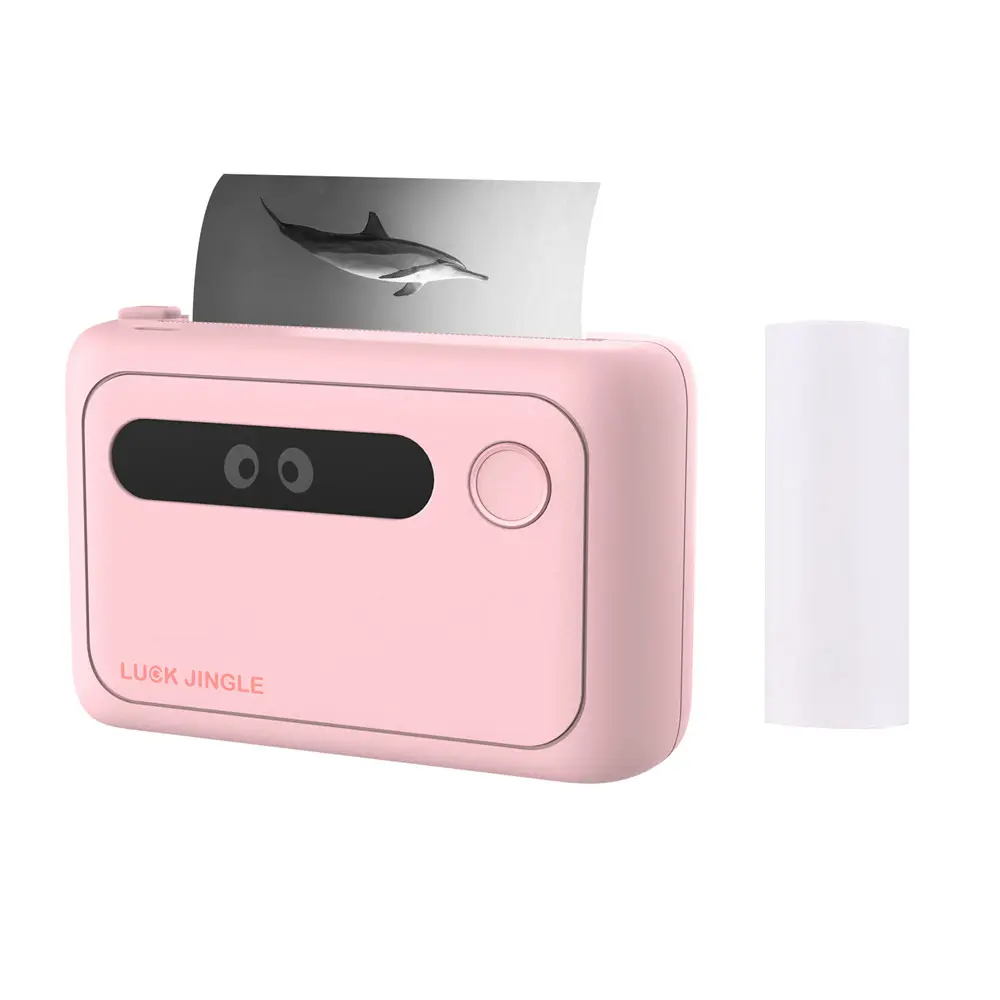 GOOJPRT Wholesale Mini Photo Printer 80mm Paper Width Support Website Text Picture Noted Printing Portable Pocket Printer