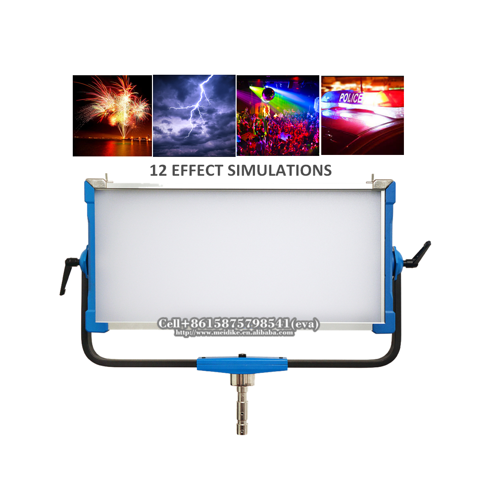 Yidoblo rgb видео 3072 шт. светодиодный острый непрерывного skypanell Свет 300 Вт высокой мощности фотовспышки, украшенное мозаикой из драгоценных камней, 12 эффекты AI-3000C
