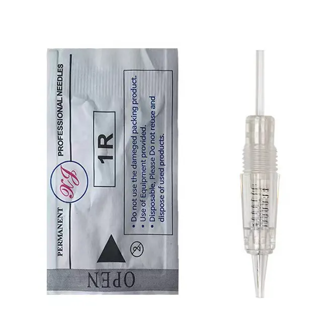 Tattoo Disposable Needles For Permanent Makeup Machine Tattoo Needle Wholesale Replacement Derma Tools Microblading Tools