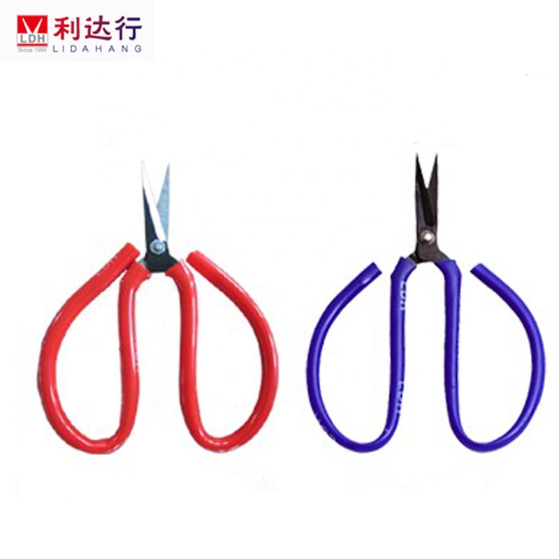 LDH AF4 set of glue handle pointed scissors electronics factory copper wire earphone cable textile small scissors