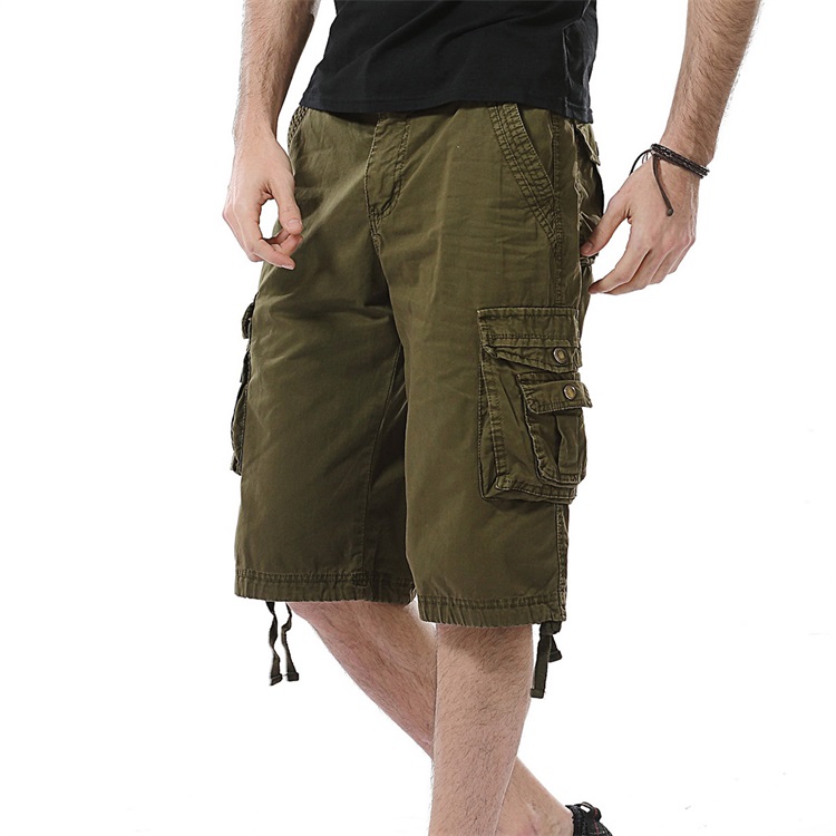 OEM Custom 6 patch pockets military cargo shorts for men