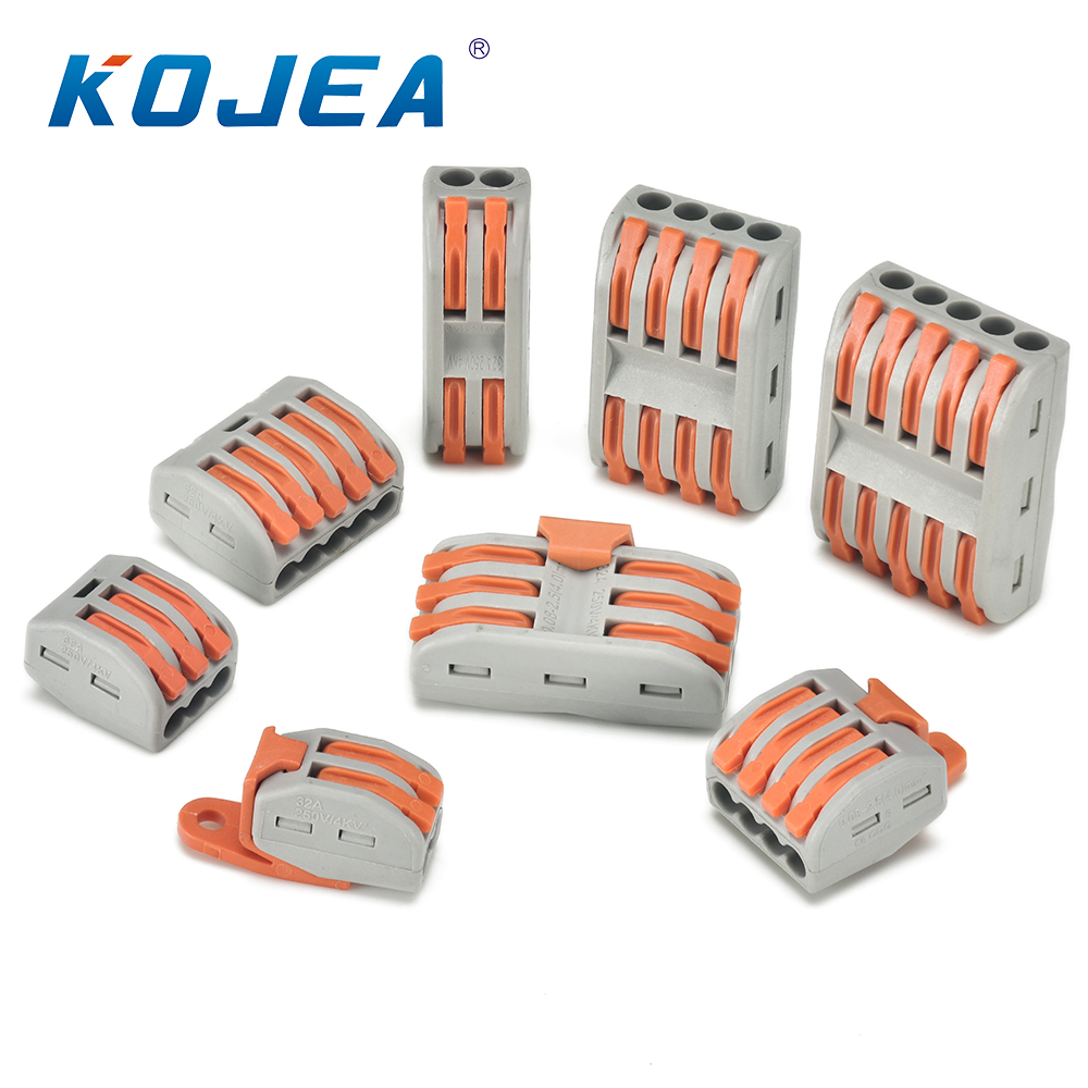 Kejian 2021 горячая Распродажа штепсельный разъем 2/3/12 way Клеммная колодка быстроразъемный соединитель