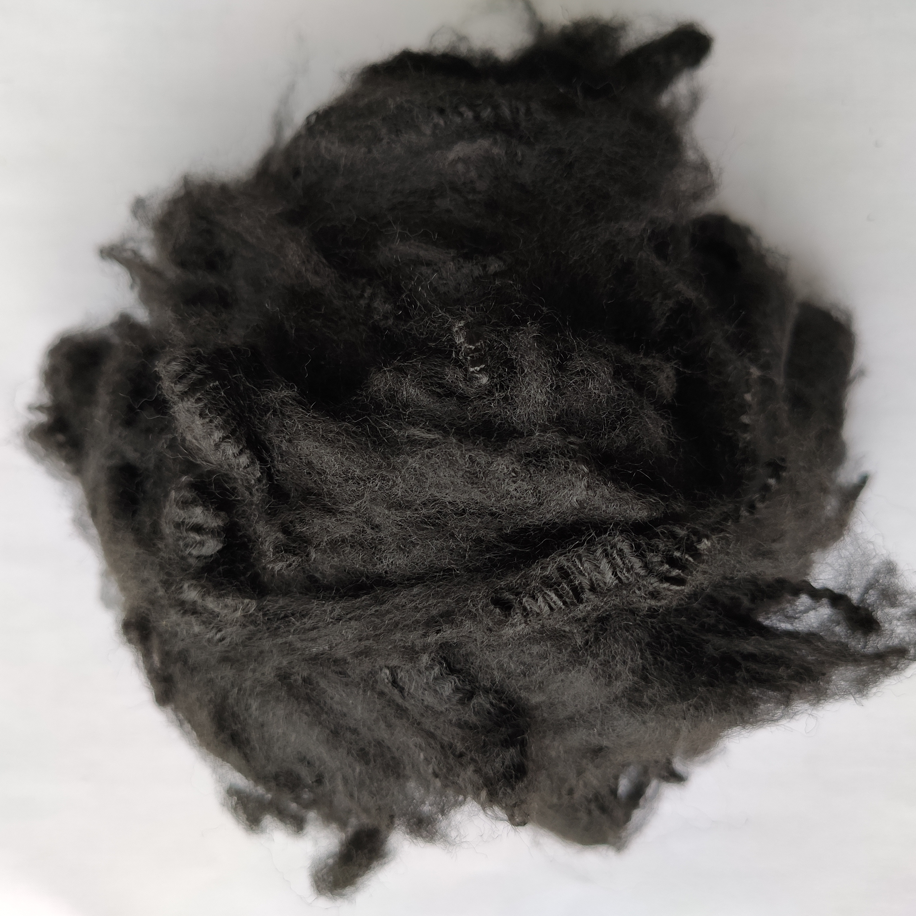 3D black polyester staple fiber