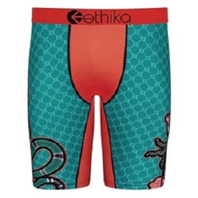В наличии, бренд Ethika, зимнее Мужское нижнее белье с принтом X Jungle, модные новые стильные боксеры, мужские трусы