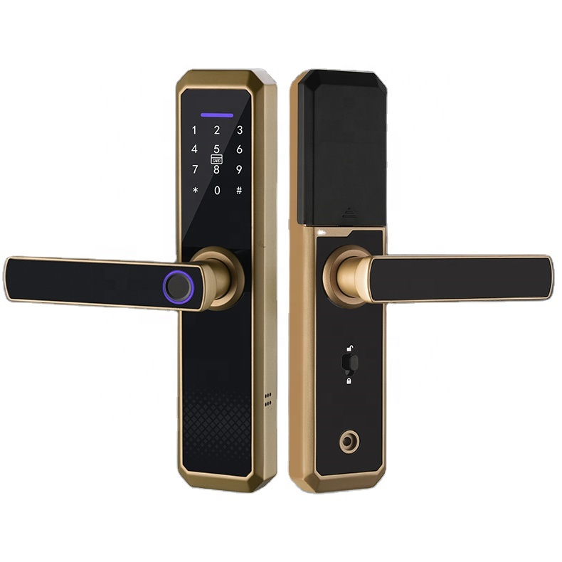 TUYA WiFi и TTlock разблокировка электрического отпечатков пальцев умный дверной замок подходит для дома/отеля/квартиры/офиса
