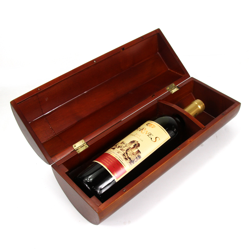 vintage Roll Wood Gift Wine Packaging box