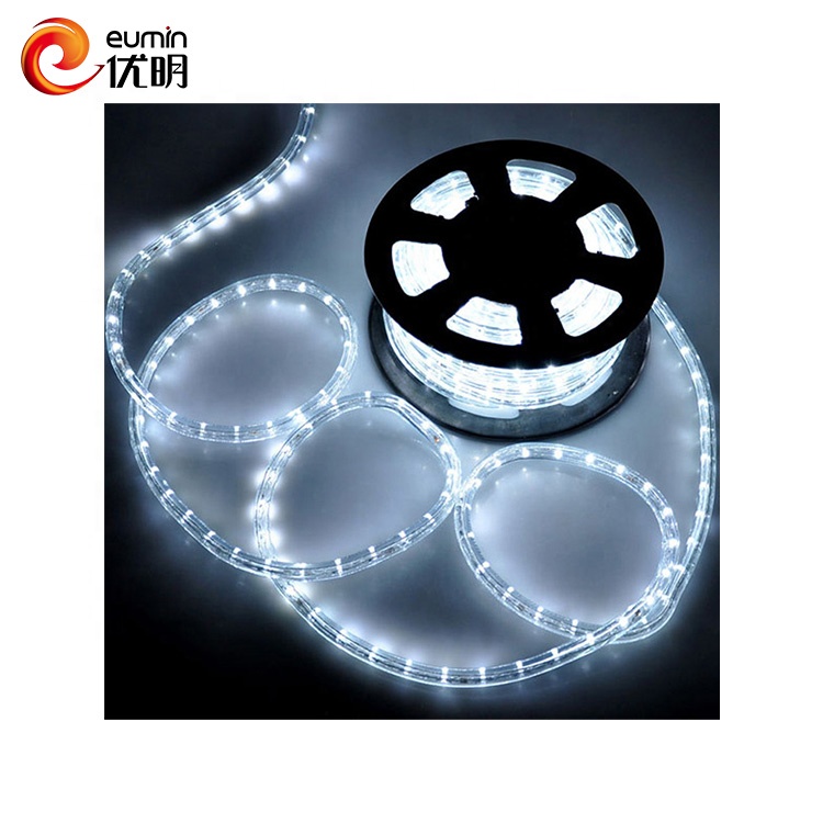 Новый дизайн круглый 2 провода led rope light изготовлено в Китае