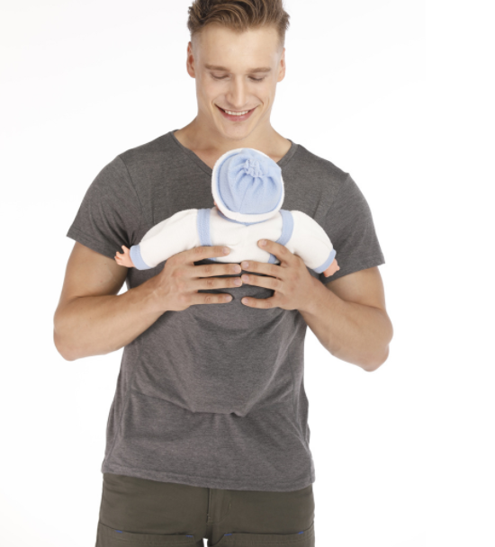 Mom dad Baby Pregnant Clothes Carrier Baby Holder Kangaroo Shirts Breastfeeding Clothes Tops Women's Men's Plus Size T-shirts