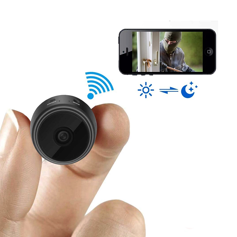 Миниатюрная Беспроводная Скрытая мини-камера Wi-Fi 1080P с питанием от аккумулятора, секретная микрокамера ночного видения A9, мини-камера Espia Wi-Fi IP