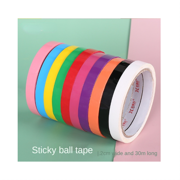 Color Sticky Ball High Viscosity Decompression Toy High Toughness Brushed Colorful Tape