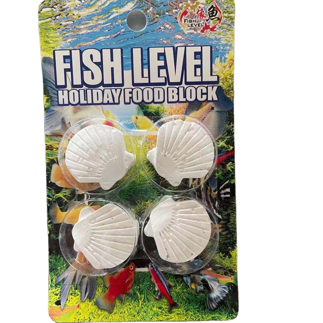 Star shape Holiday feeder for goldfish weekend goldfish food aquarium fish food