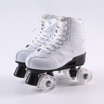 2021 New Design Kids Girls Shiny Sequins Sleeveless Ballet Gymnastics Leotard Dress Figure Ice Skating Roller Dress