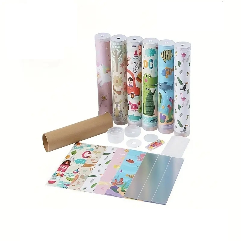 Classic Toys Kids Birthday Party Old Fashioned Vintage Educational Toys Stocking DIY Kaleidoscopes for School Return Gifts