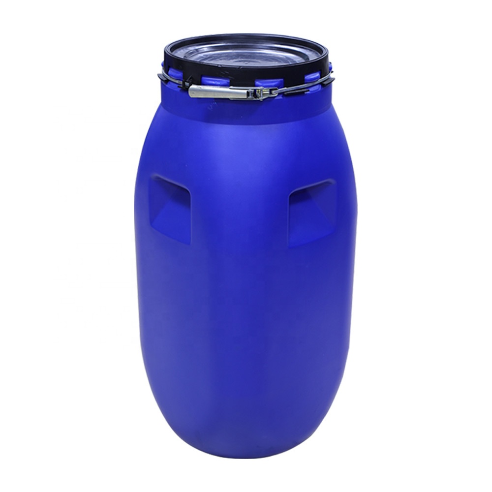 110 л пластиковый цилиндр квадратный jerrycan HDPE синий ведро открытый верх 110 кг барабан на заказ литров бак химическая пищевая вода
