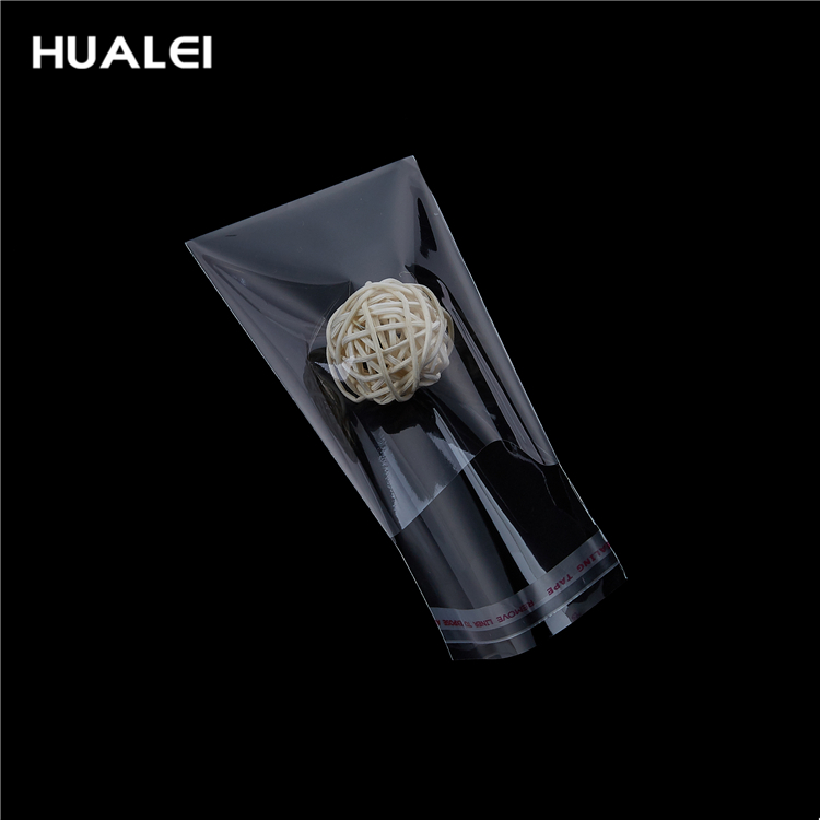 Chinese Manufacture Custom Printing Clothing Garment Clothes T-Shirt Self Adhesive Plastic Packing Clear Opp Plastic Bag