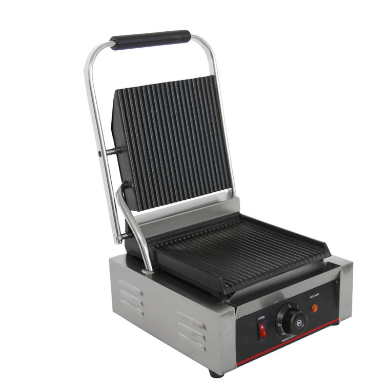 Easy to operate commercial sandwich press machine steak meat griddle machine sandwich maker