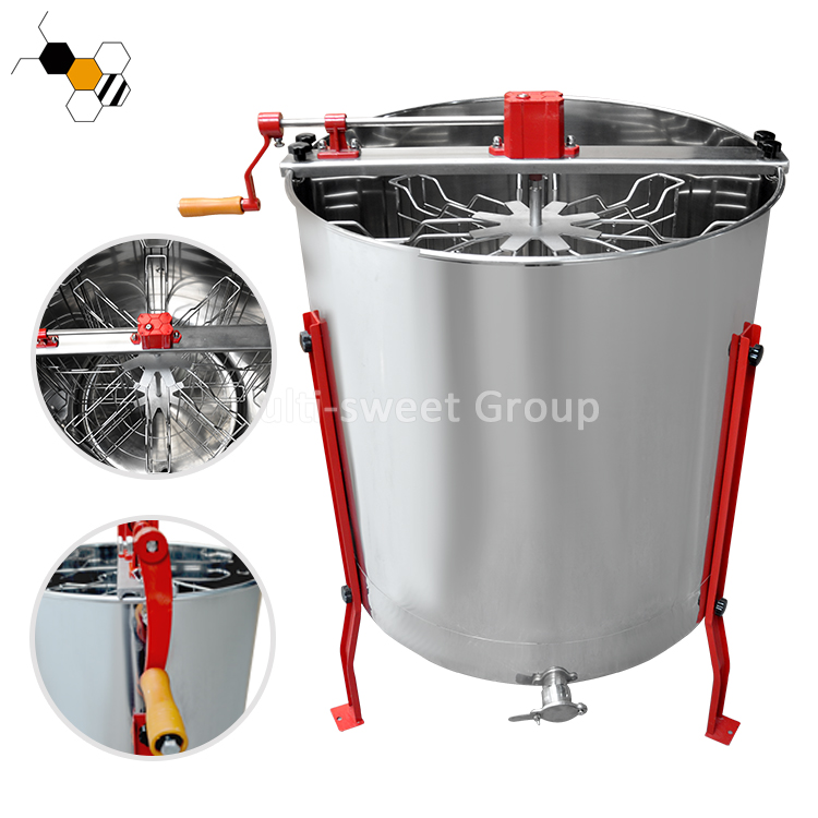 Electric Manual 9 Frame 8 Frames Extractors Used for Honey Automatic Beekeeping Brush Honey Extr